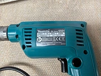 Makita 6501 boormachine (2x) - afbeelding 4 van  4