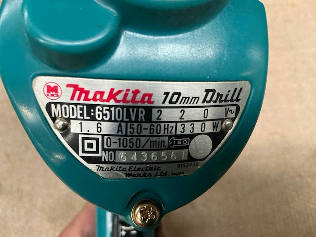 Makita 6510lvr boormachine - afbeelding 6 van  6