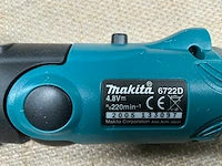 Makita 6722d schroefboormachine met bits set - afbeelding 6 van  8