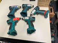 Makita 6980fd accu slagschroevendraaier (5x) - afbeelding 1 van  12
