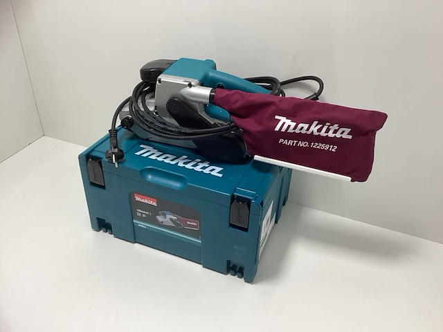 Makita 9404j bandschuurmachine (in m-box) - afbeelding 2 van  9
