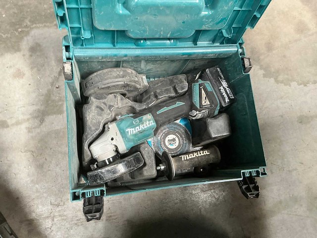 Makita accu - afkortzaag en haakse slijper - afbeelding 2 van  2