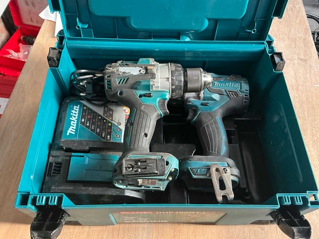 Makita accu boor- vijsmachine (body) (2x) - afbeelding 3 van  4
