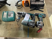 Makita accu-boormachine (2x) - afbeelding 1 van  7