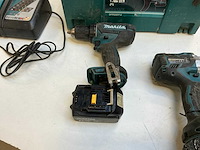 Makita accu-boormachine (3x) - afbeelding 8 van  10