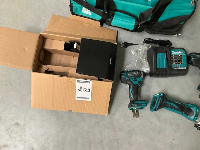 Makita accu gereedschap (3x) - afbeelding 6 van  7