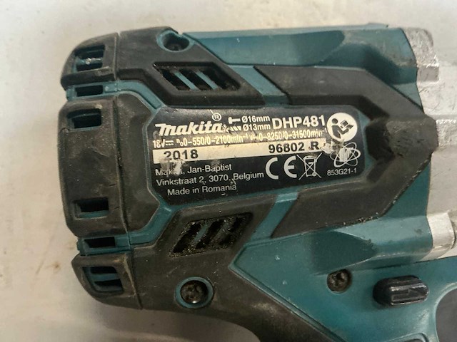 Makita accu gereedschap body (2x) - afbeelding 8 van  8