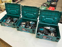 Makita accu-schroefboormachine (3x) - afbeelding 1 van  8