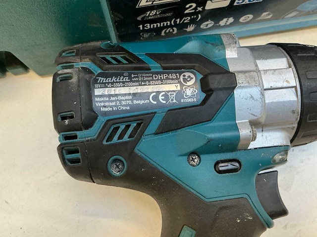 Makita accu-schroefboormachine (3x) - afbeelding 5 van  8