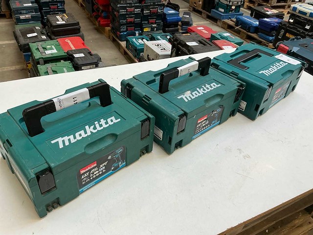 Makita accu-schroefboormachine (3x) - afbeelding 8 van  8