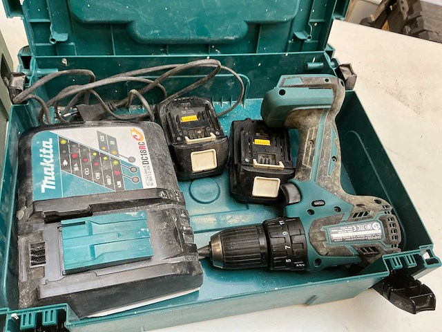 Makita accu-schroefboormachine (3x) - afbeelding 8 van  9