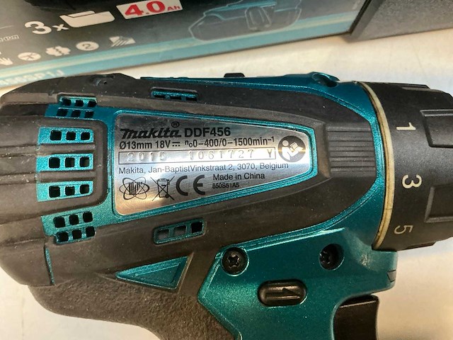 Makita accu-schroefboormachine (3x) - afbeelding 7 van  8