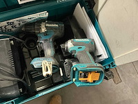 Makita accu schroefmachine (2x) - afbeelding 2 van  4