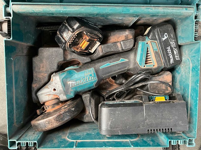 Makita accu-slijpmachine - afbeelding 2 van  4