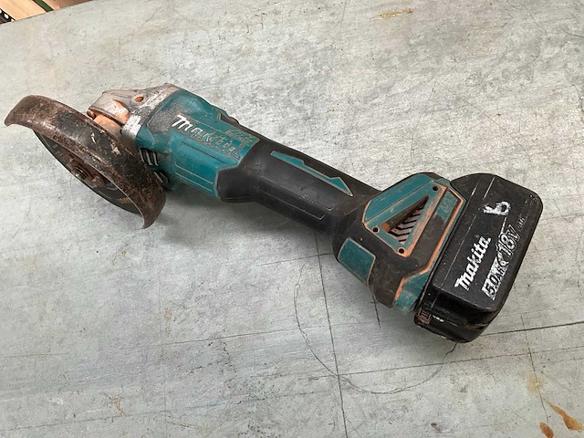 Makita accu-slijpmachine - afbeelding 3 van  4