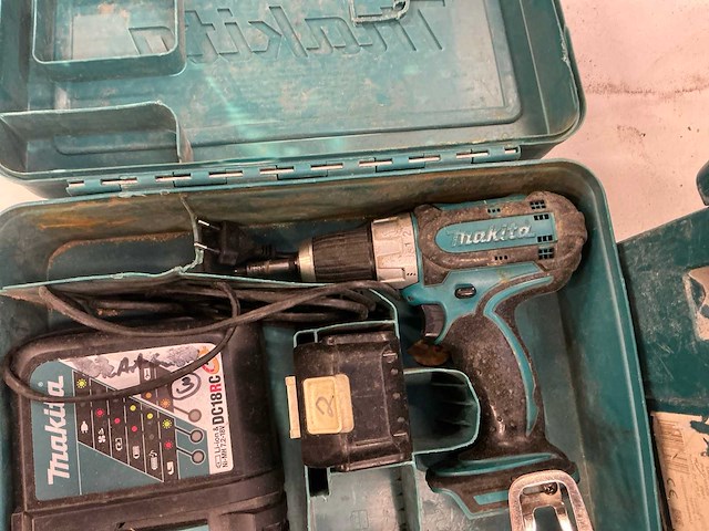 Makita accugereedschap (3x) - afbeelding 8 van  10