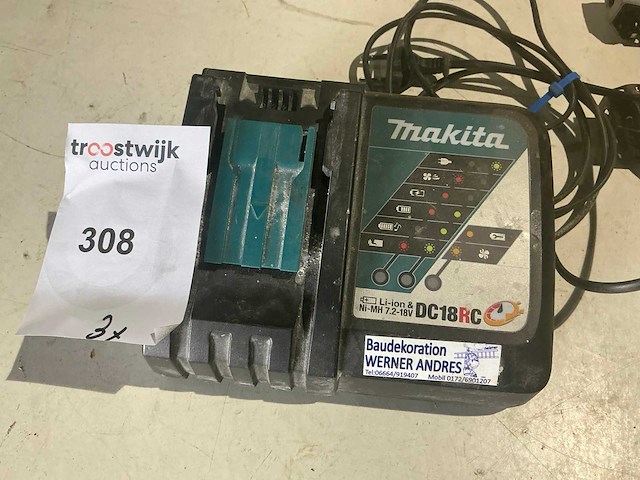 Makita accugereedschap (3x) - afbeelding 8 van  9