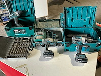 Makita accugereedschap (3x) - afbeelding 1 van  9