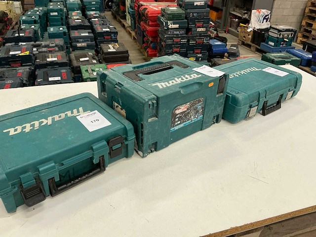 Makita accugereedschap (3x) - afbeelding 2 van  10
