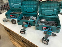 Makita accugereedschap (3x) - afbeelding 1 van  8