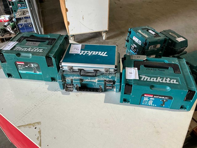 Makita accugereedschap (3x) - afbeelding 9 van  9