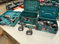 Makita accugereedschap (4x) - afbeelding 1 van  10