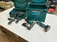 Makita accugereedschap (4x) - afbeelding 1 van  10