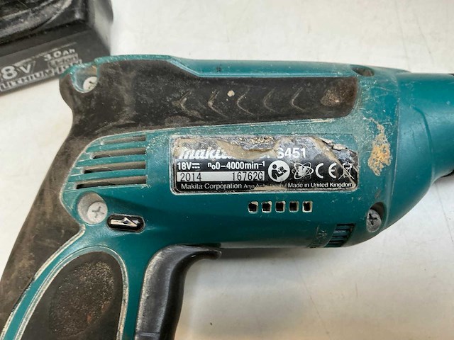 Makita accugereedschap (4x) - afbeelding 8 van  10