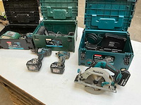 Makita accugereedschap (4x) - afbeelding 1 van  12