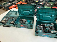 Makita accugereedschap (4x) - afbeelding 1 van  10