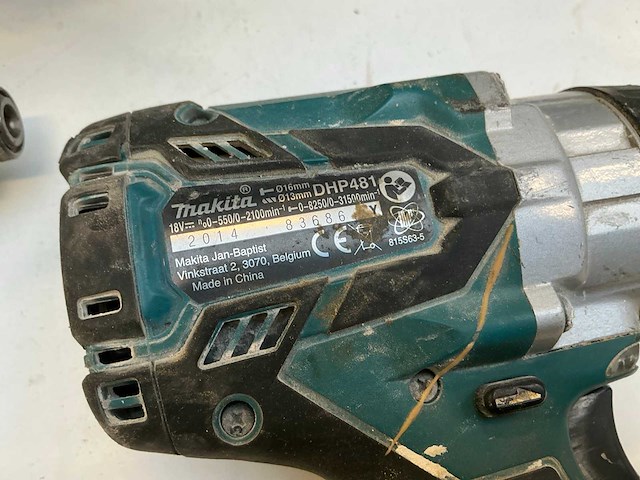 Makita accugereedschap (4x) - afbeelding 2 van  11