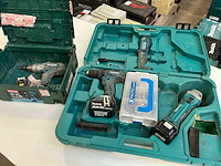Makita accugereedschap (4x) - afbeelding 1 van  9