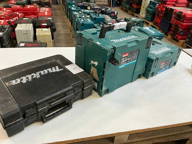 Makita accugereedschap (4x) - afbeelding 9 van  9