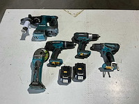 Makita accugereedschap (5x) - afbeelding 1 van  13