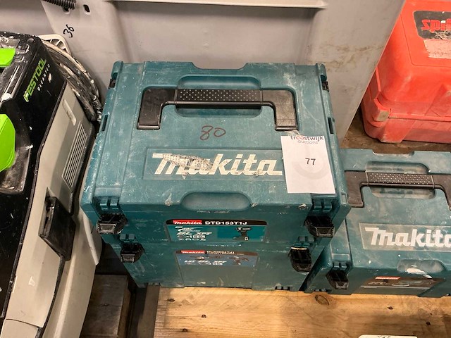 Makita accugereedschappen (3x) - afbeelding 9 van  9