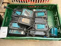 Makita acculader (3x) - afbeelding 1 van  3
