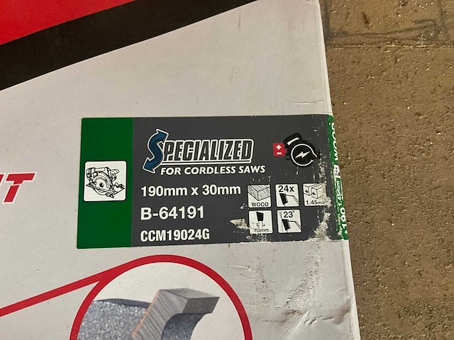 Makita b-64191 efficut zaagbladen (3x) - afbeelding 3 van  6