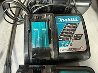Makita batterijlader (3x) - afbeelding 3 van  4