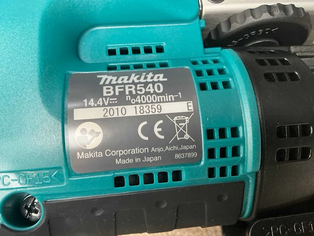 Makita bfr540 bandschroefmachine - afbeelding 1 van  7