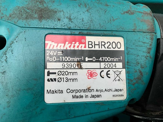 Makita bhr200 boormachine - afbeelding 5 van  6