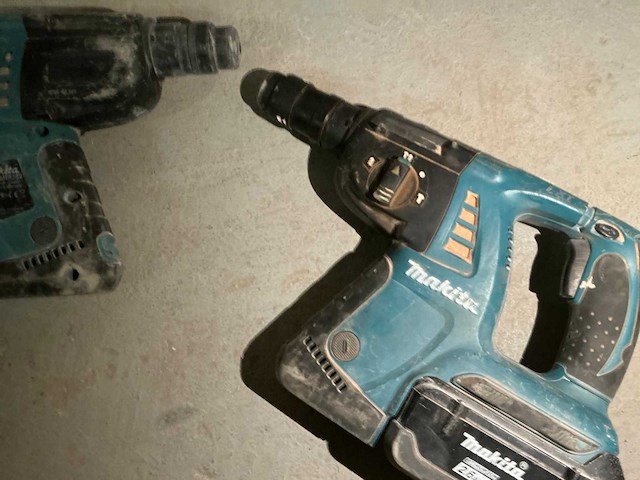 Makita bhr262 boormachine (2x) - afbeelding 3 van  9