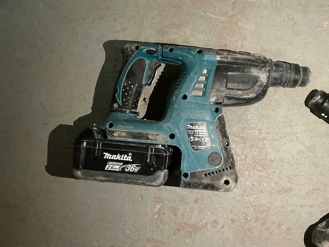 Makita bhr262 boormachine (2x) - afbeelding 5 van  9
