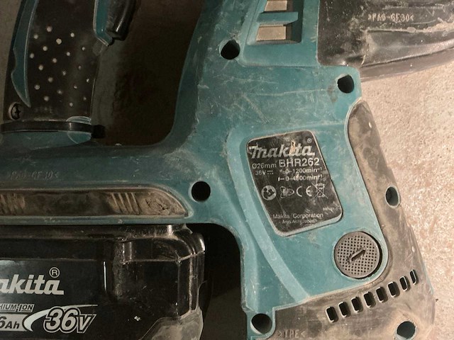 Makita bhr262 boormachine (2x) - afbeelding 6 van  9