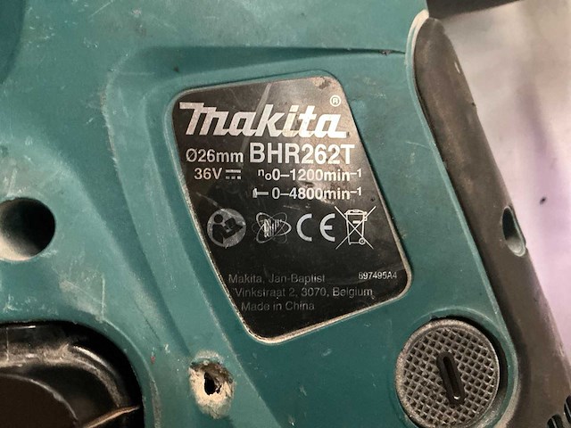 Makita bhr262t boormachine (2x) - afbeelding 7 van  11