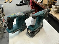 Makita bhr262t boormachine (2x) - afbeelding 1 van  7