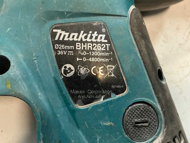 Makita bhr262t boormachine (2x) - afbeelding 7 van  7
