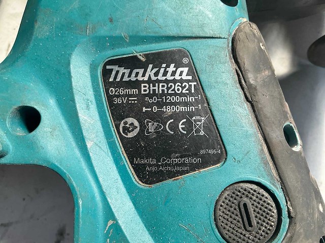 Makita bhr262t boormachine (3x) - afbeelding 5 van  13
