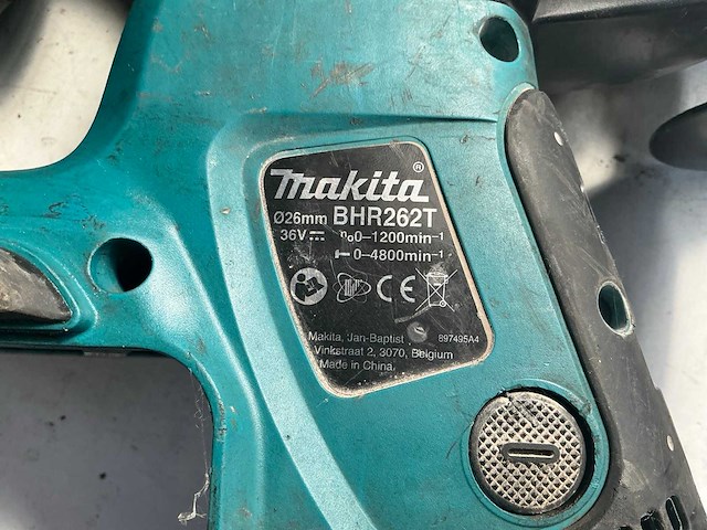 Makita bhr262t boormachine (3x) - afbeelding 9 van  13