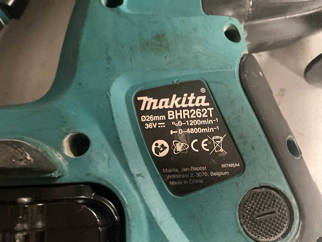 Makita bhr262t boormachine - afbeelding 8 van  8