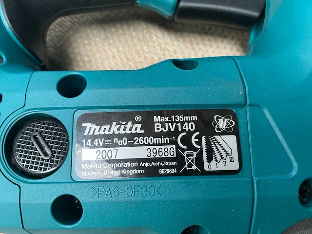 Makita bjv140 decoupeerzaag - afbeelding 3 van  5